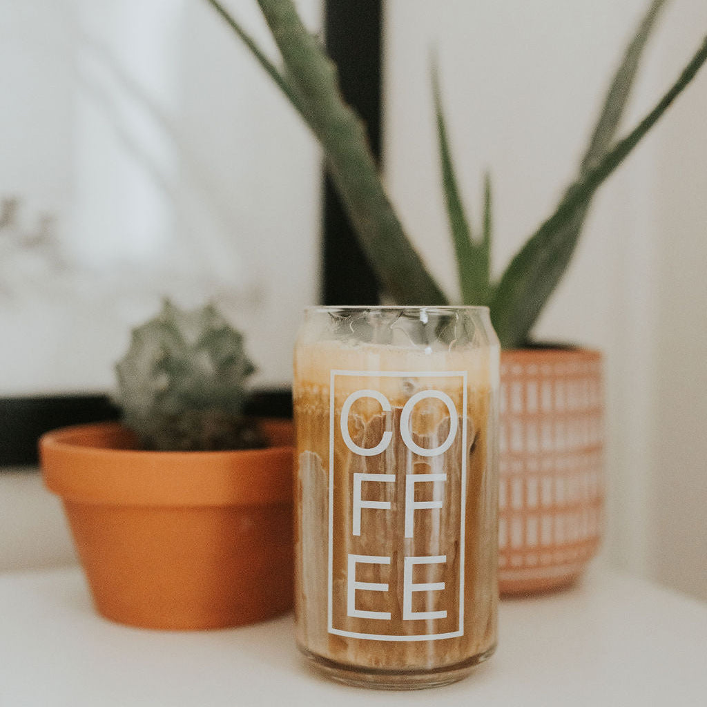 Coffee Cold Brew Glass - Ottawa Valley Roast House