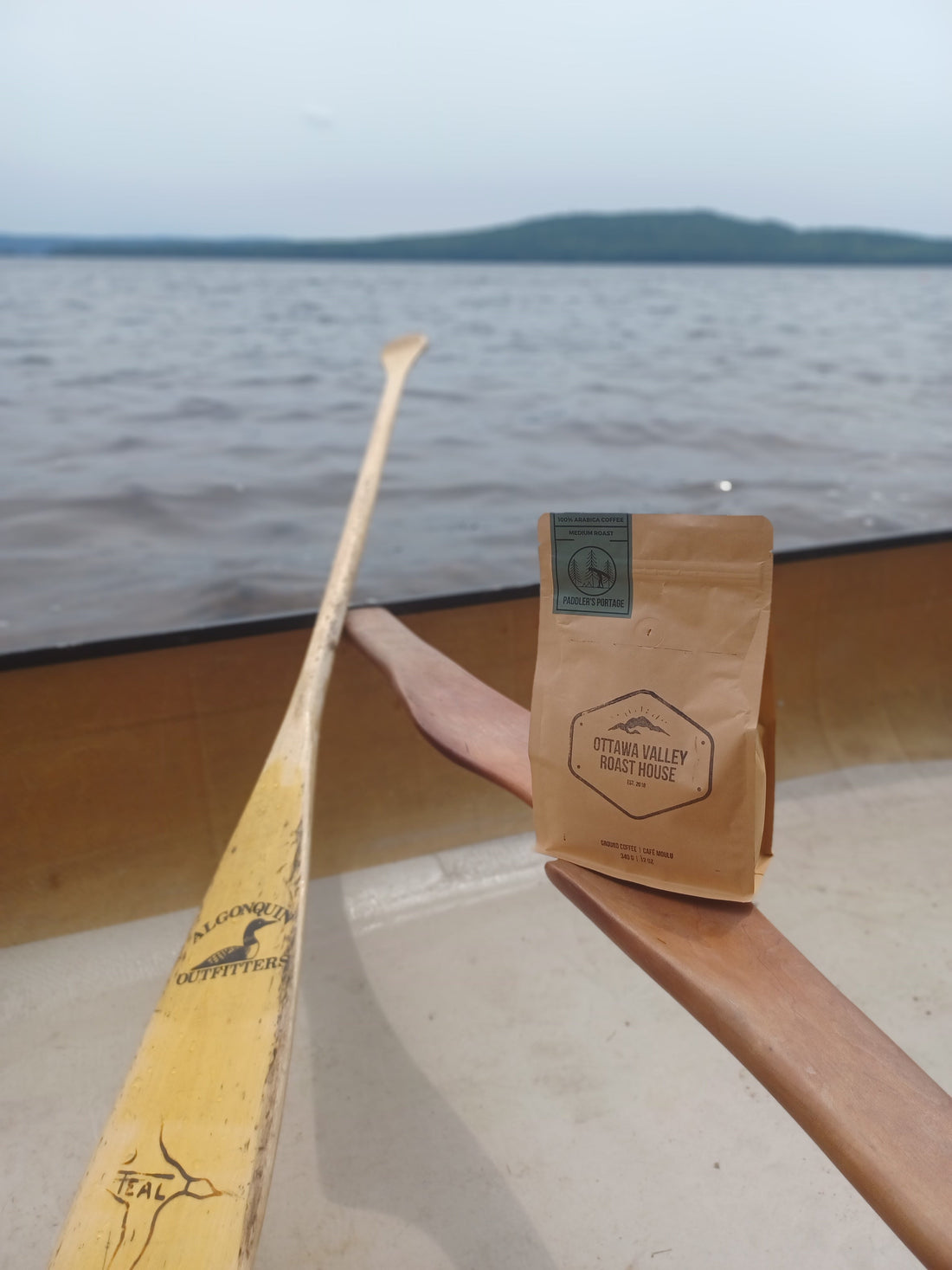 paddle with coffee