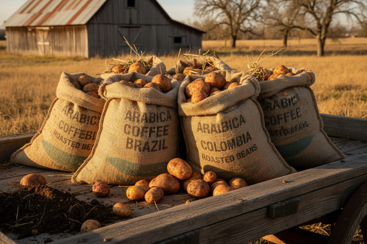 potato coffee bag