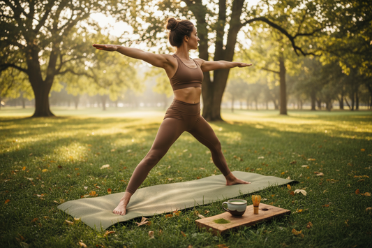 Outdoor Yoga and Matcha: A Refreshing Way to Start Your Day
