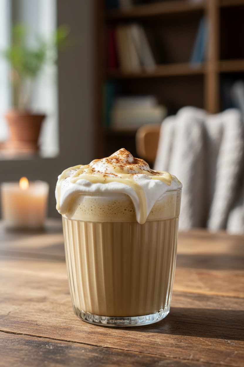 Cinnamon Bun Matcha Latte Recipe