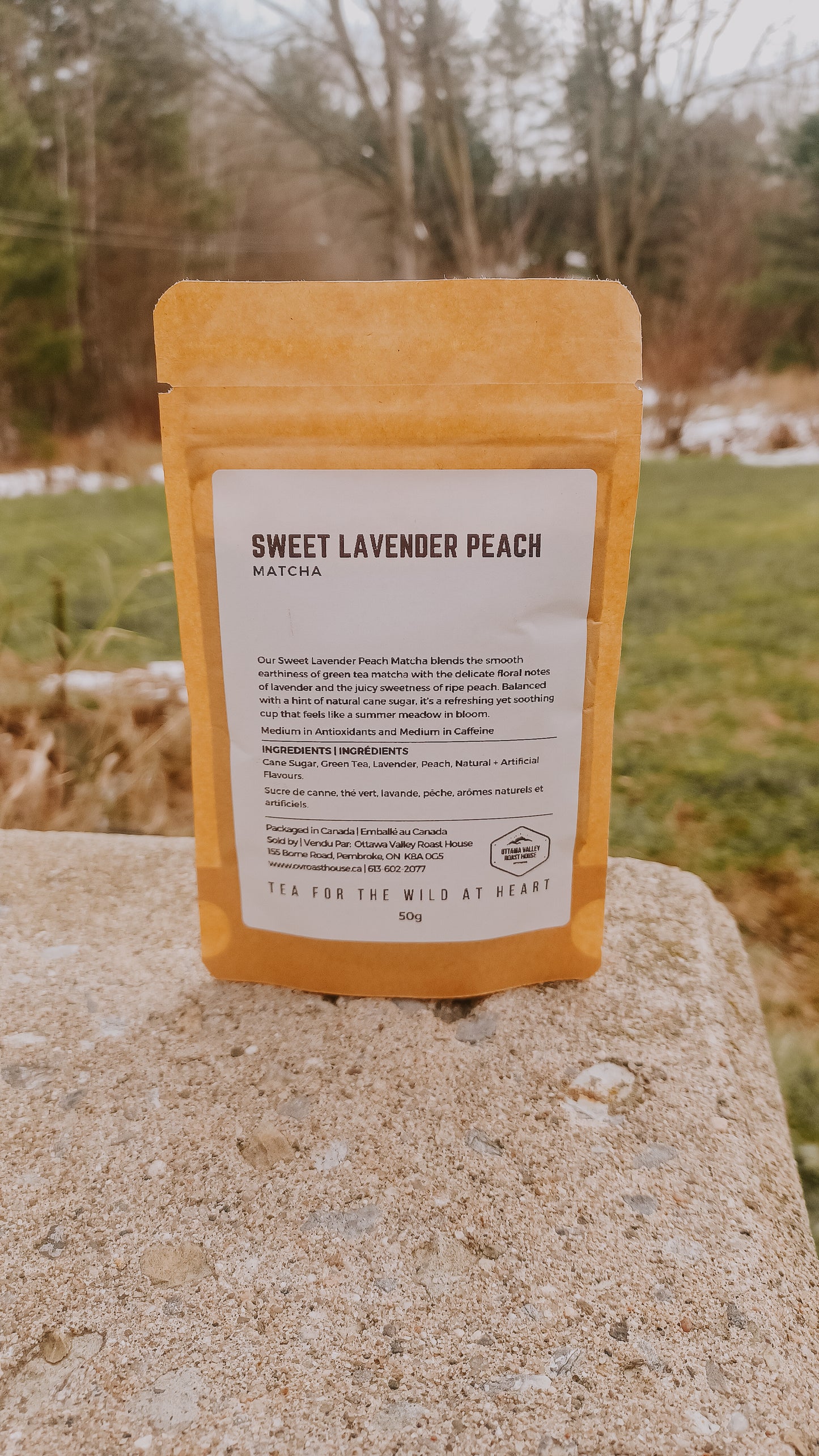Sweet Lavender Peach Matcha - Ottawa Valley Roast House
