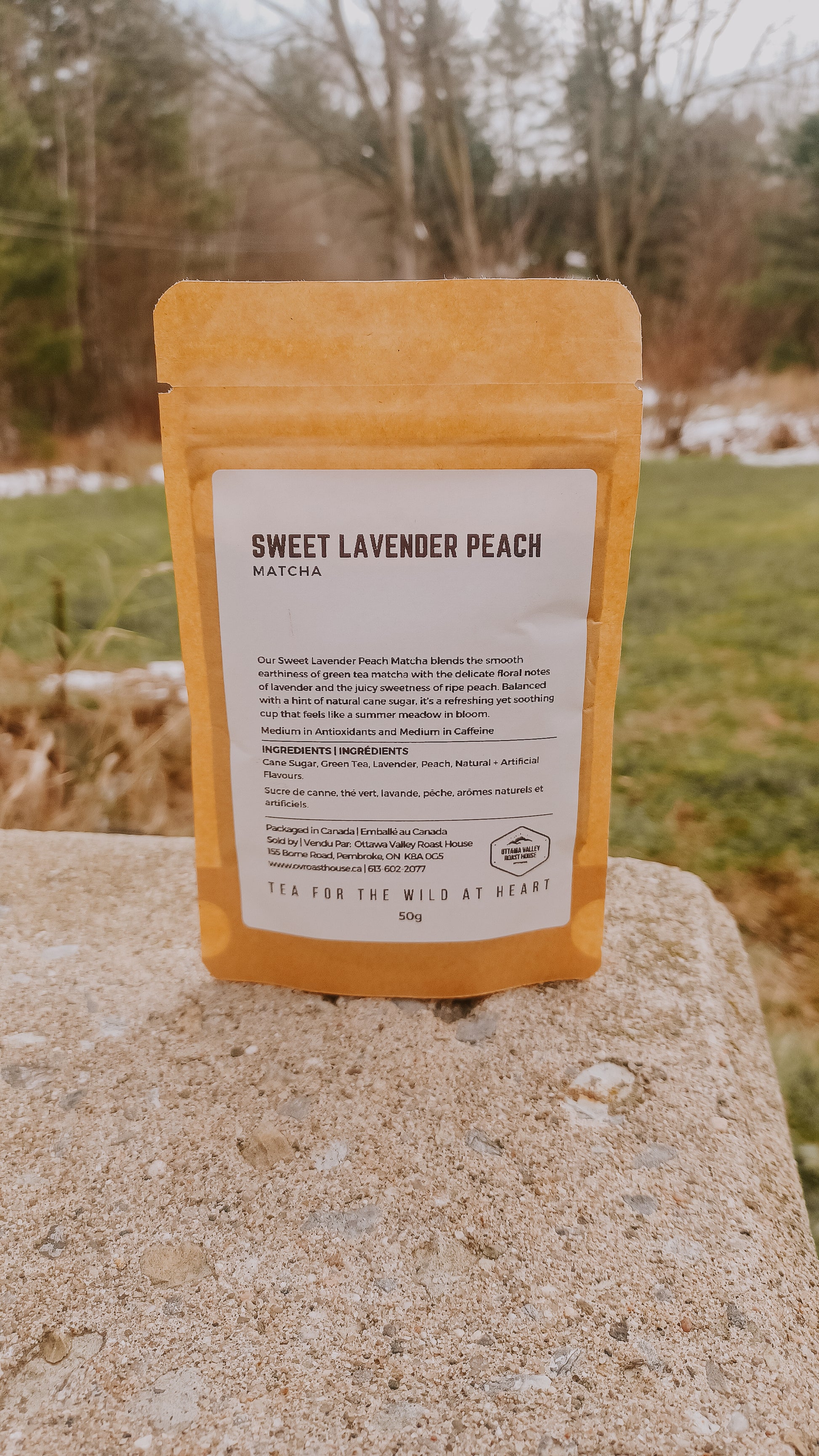 Sweet Lavender Peach Matcha - Ottawa Valley Roast House