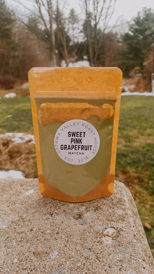 Sweet Pink Grapefruit Matcha - Ottawa Valley Roast House