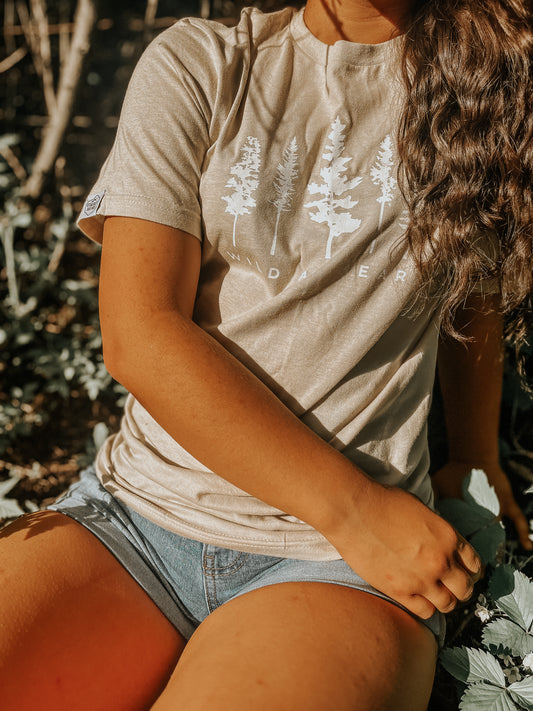 The Wild At Heart Tee - Sand - Ottawa Valley Roast House
