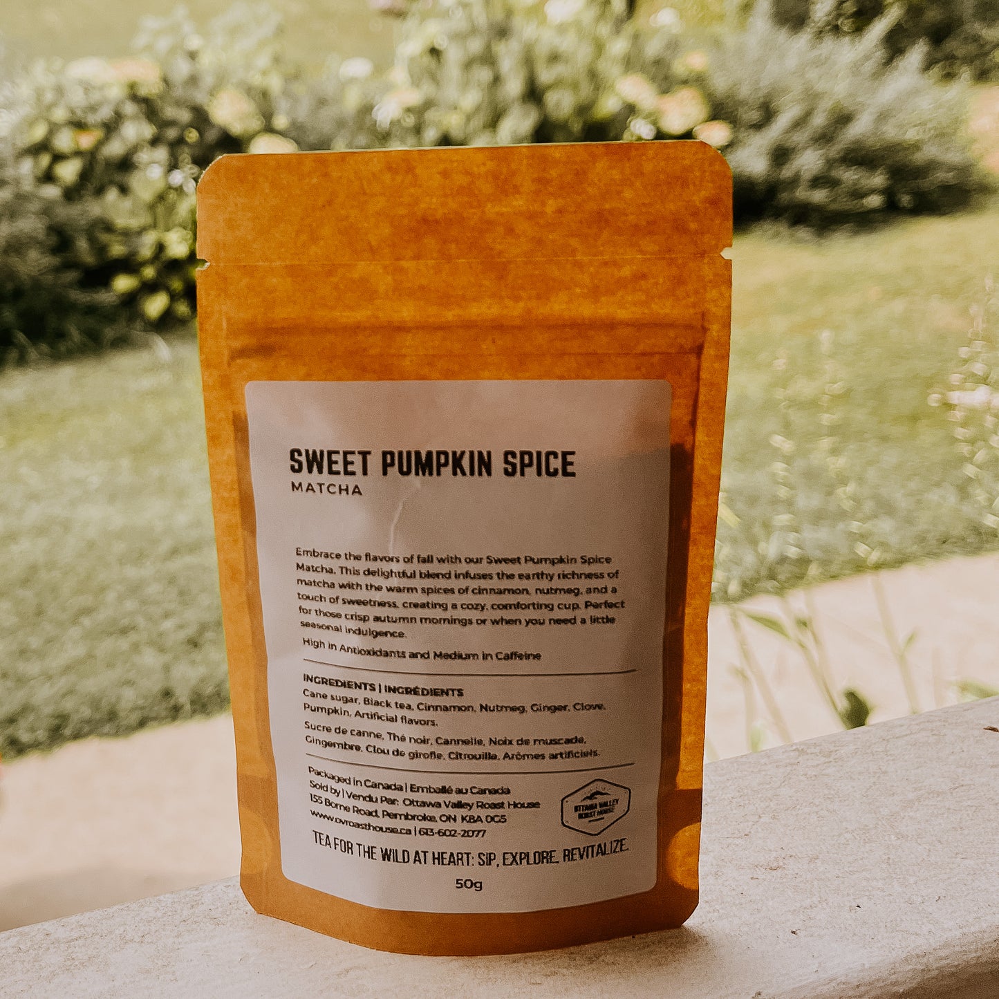 Sweet Pumpkin Spice Matcha