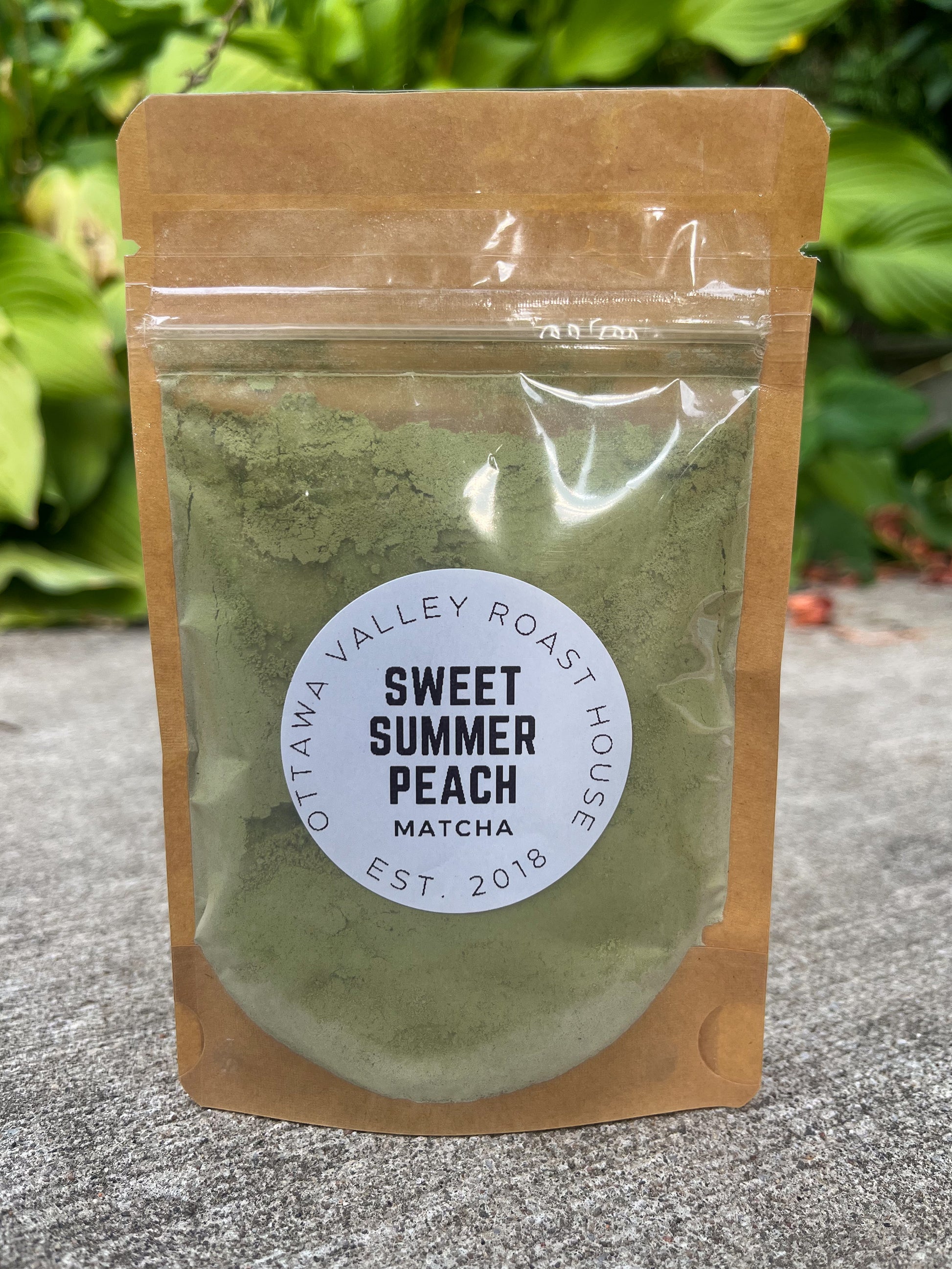 Sweet Summer Peach Matcha - Ottawa Valley Roast House