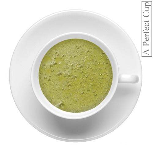 Sweet Summer Peach Matcha