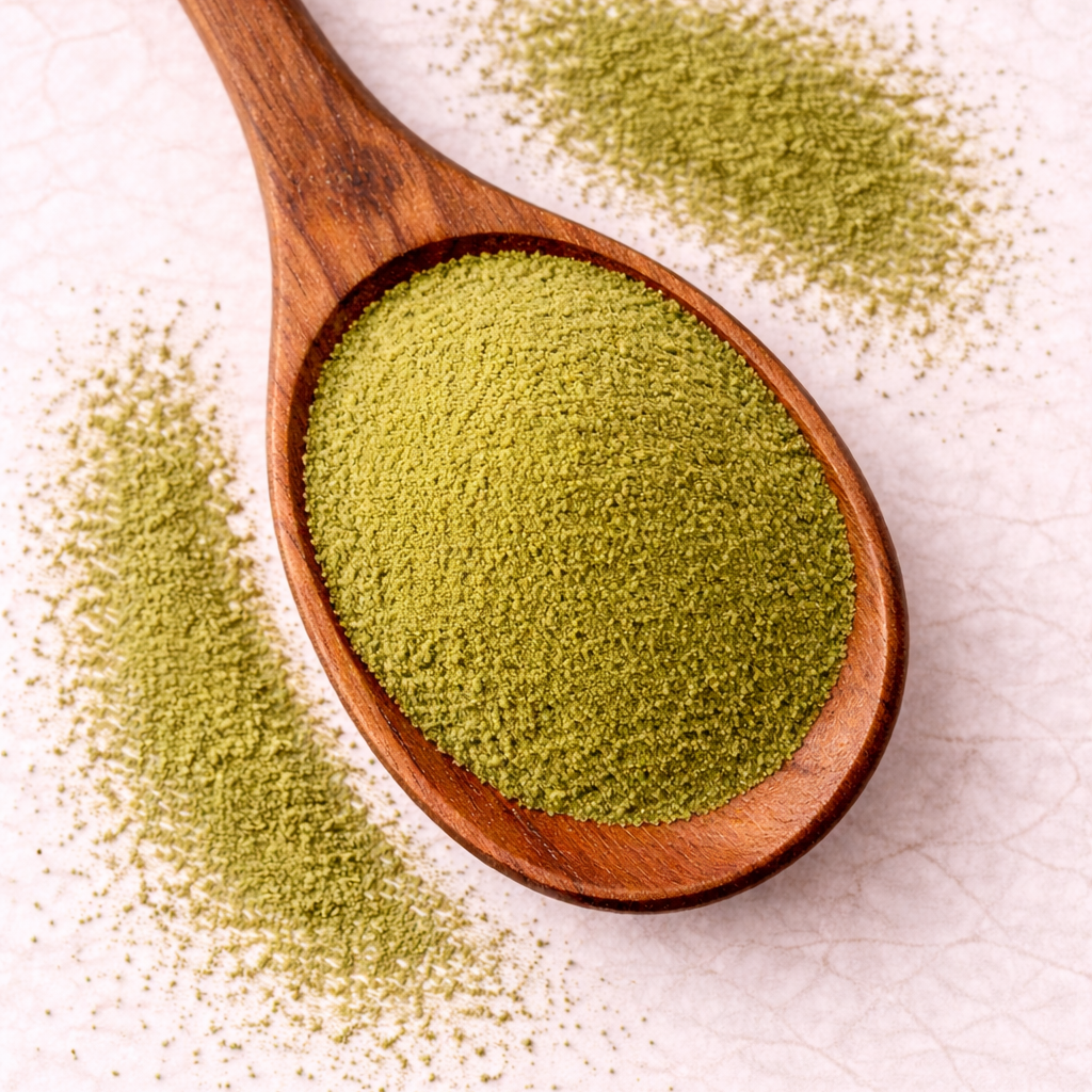 Sweet Summer Peach Matcha